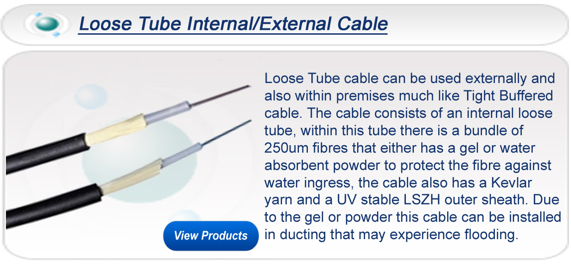 Loose Tube Fibre Optic Cable